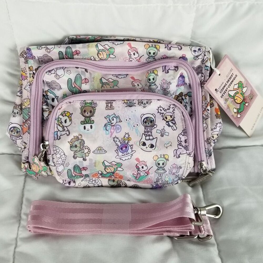 JuJuBe Cosmic Desert Bestie Tokidoki Bag Backpack JJB Purse Cactus Space Cat Uni